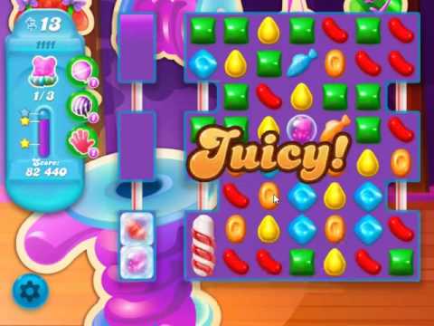 Candy Crush Soda Saga Level 1111 - NO BOOSTERS