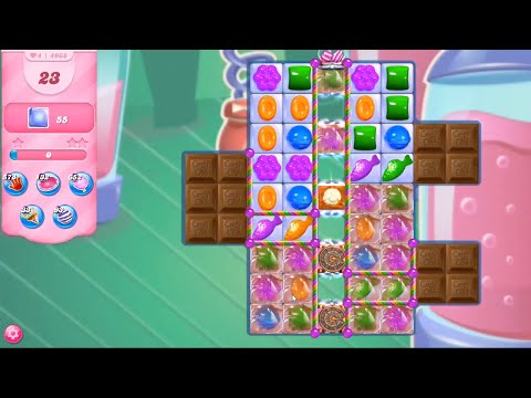 Candy Crush Saga Level 4968 NO BOOSTERS