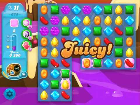 Candy Crush Soda Saga Level 628