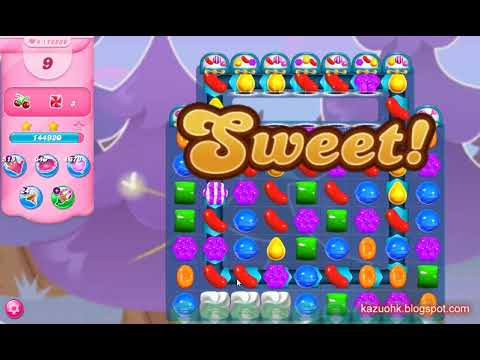 Candy Crush Saga Level 12538 (3 stars, No boosters)