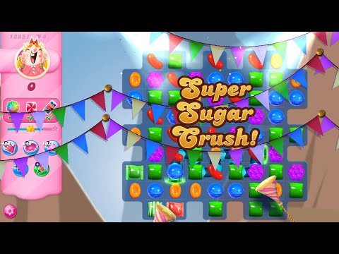 Candy Crush Saga Level 12851 (2nd version, NO boosters)