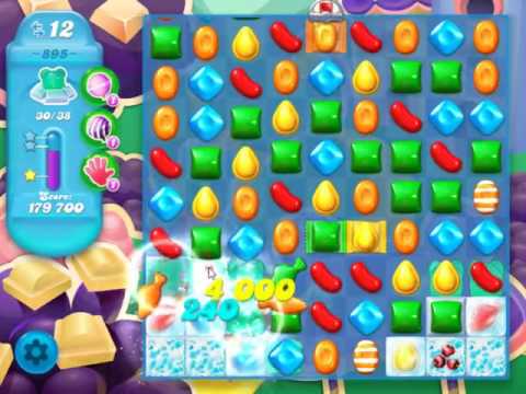 Candy Crush Soda Saga Level 895 - NO BOOSTERS