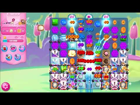 Candy Crush Saga Level 8114 NO BOOSTERS