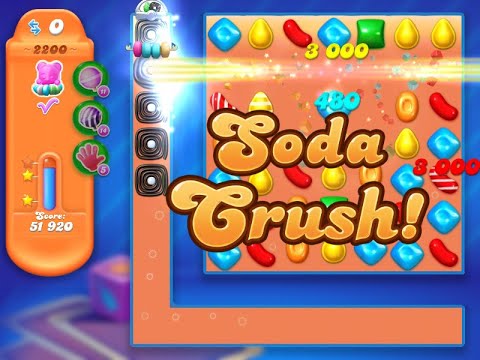 Candy Crush Soda Saga Level 2200 (NO boosters)