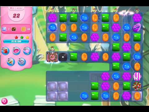 Candy Crush Saga Level 4121 NO BOOSTERS