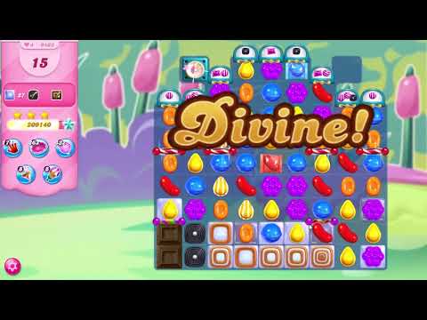 Candy Crush Saga Level 9463 NO BOOSTERS (second version)