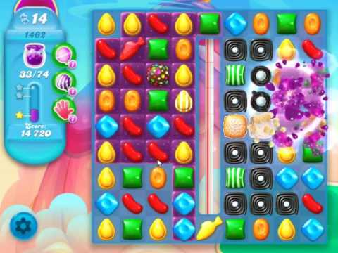 Candy Crush Soda Saga Level 1462 - NO BOOSTERS