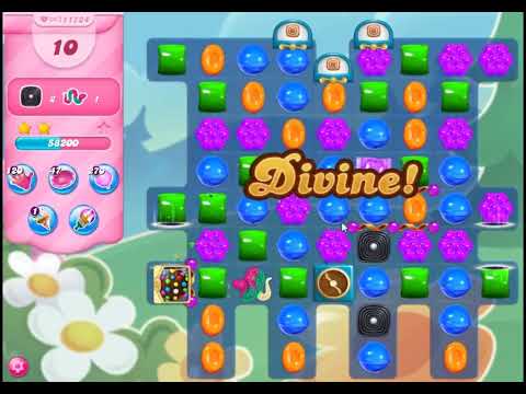 Candy Crush Saga Level 11724 - NO BOOSTERS | SKILLGAMING ✔️