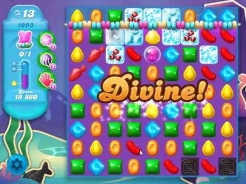 Candy Crush Soda Saga Level 1093 - NO BOOSTERS