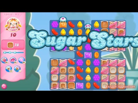 Candy Crush Saga Level 13416 (2nd version, Sugar stars, No boosters)