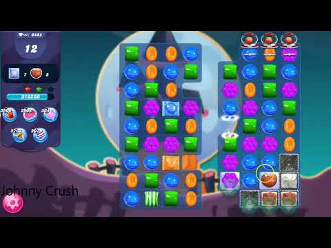 Candy Crush Saga LEVEL 6452 NO BOOSTERS (hardest level of the episode)