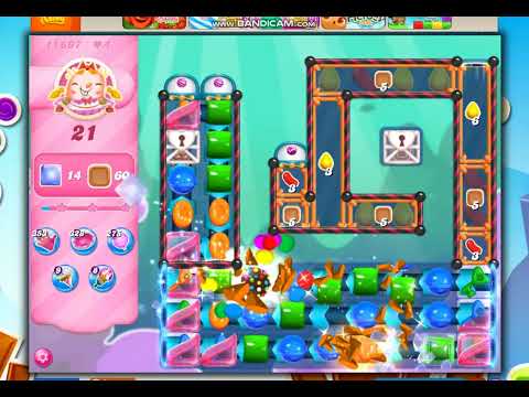 Candy Crush Saga Level 11697 - 23 Moves NO BOOSTERS