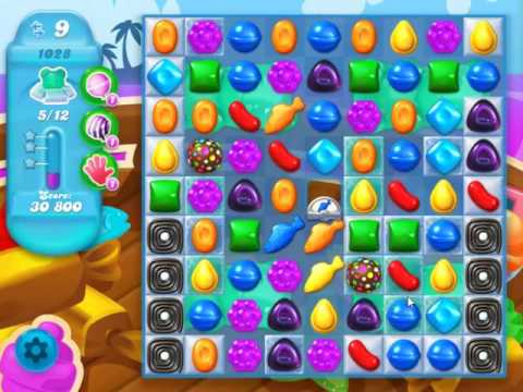 Candy Crush Soda Saga Level 1028 - NO BOOSTERS