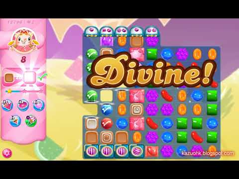 Candy Crush Saga Level 12796 (NO boosters)