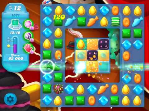 Candy Crush Soda Saga Level 1571 - NO BOOSTERS