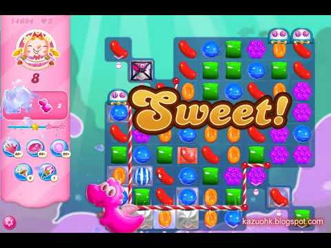 Candy Crush Saga Level 14694 (NO boosters)