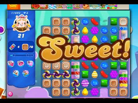 Candy Crush Saga Level 11692 NO BOOSTERS