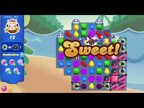 Candy Crush Saga Level 12887 - NO BOOSTERS