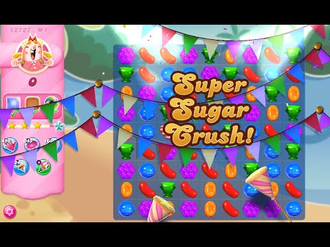 Candy Crush Saga Level 12727 (3 stars, No boosters)