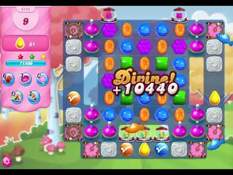 Candy Crush Saga Level 3144 NO BOOSTERS (19 moves)