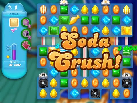 Candy Crush Soda Saga Level 1854 (NO boosters)