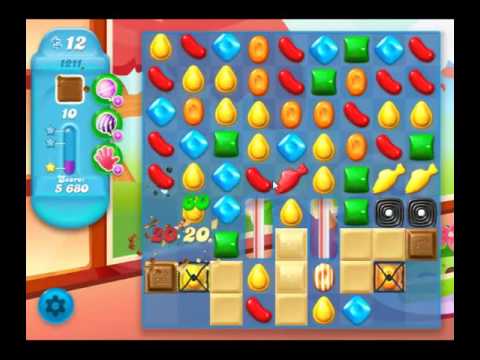 Candy Crush Soda Saga Level 1211 - NO BOOSTERS