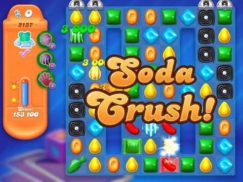 Candy Crush Soda Saga Level 2137 (3 stars, NO boosters)