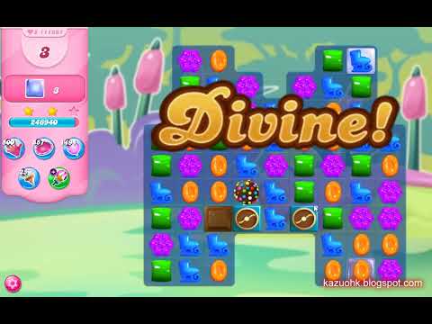 Candy Crush Saga Level 11261 (3 stars, No boosters)