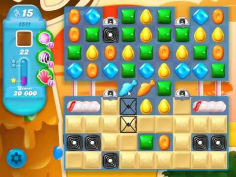 Candy Crush Soda Saga Level 1511 - NO BOOSTERS