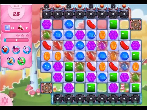 Candy Crush Saga Level 3045 NO BOOSTERS