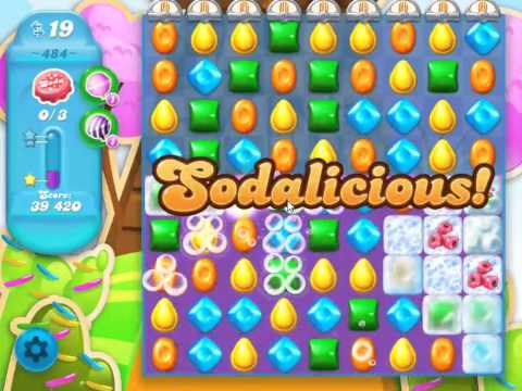 Candy Crush Soda Saga Level 484