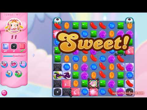 Candy Crush Saga Level 12988 (Impossbile without boosters in First version)