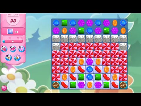 Candy Crush Saga Level 1221 NO BOOSTERS