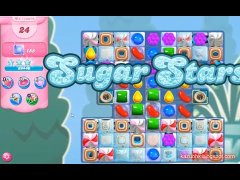 Candy Crush Saga Level 12079 (2nd version, Sugar stars, No boosters)