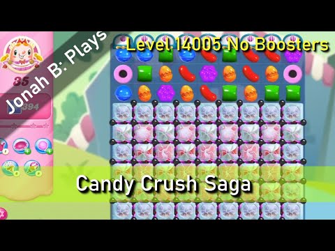 Candy Crush Saga Level 14005 No Boosters