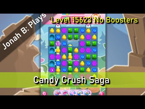 Candy Crush Saga Level 15623 No Boosters