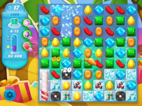 Candy Crush Soda Saga Level 1468 - NO BOOSTERS