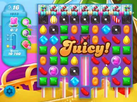 Candy Crush Soda Saga Level 1053 - NO BOOSTERS