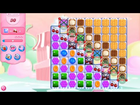 Candy Crush Saga Level 5118 NO BOOSTERS