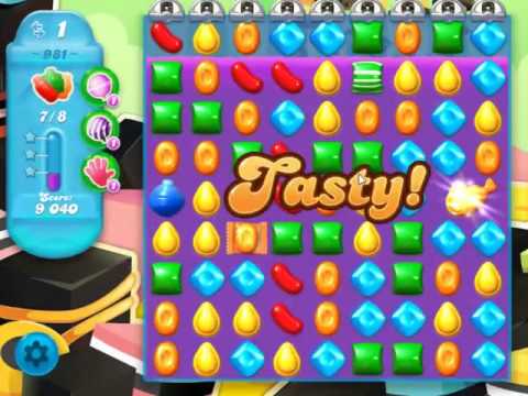 Candy Crush Soda Saga Level 981 - NO BOOSTERS