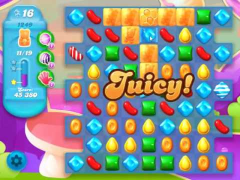 Candy Crush Soda Saga Level 1249 - NO BOOSTERS