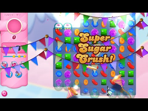 Candy Crush Saga Level 13074 (NO boosters)