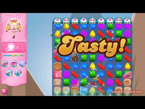 Candy Crush Saga Level 13446 (2nd version, 3 stars, NO boosters)