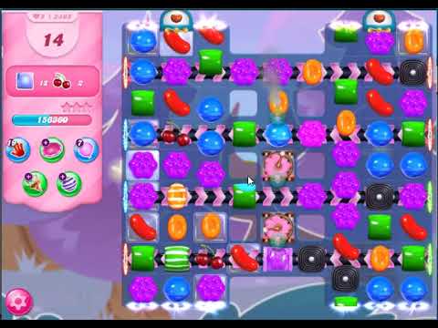 Candy Crush Saga level 2495(NO BOOSTERS, 27 MOVES)