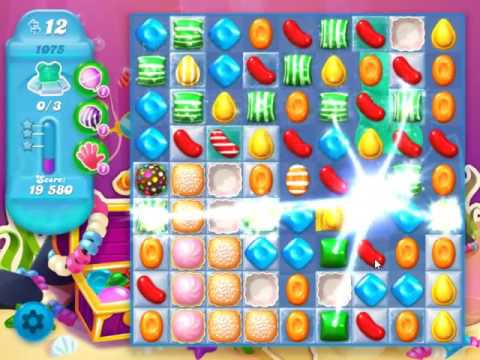 Candy Crush Soda Saga Level 1075 - NO BOOSTERS