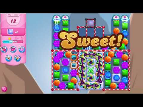 Candy Crush Saga Level 9851 NO BOOSTERS