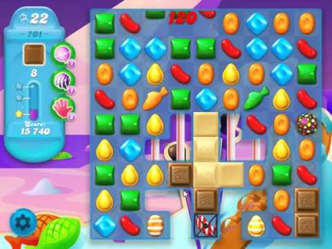 Candy Crush Soda Saga Level 701 - NO BOOSTERS