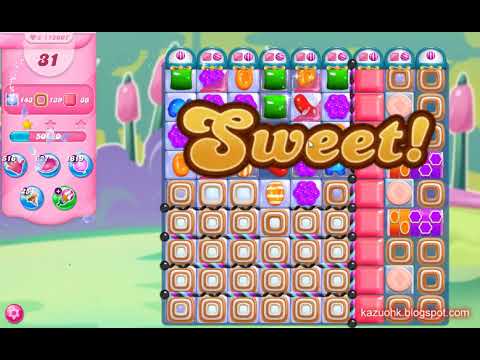 Candy Crush Saga Level 12007 (3 stars, No boosters)