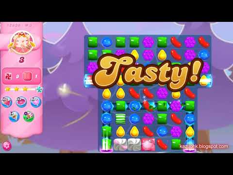 Candy Crush Saga Level 12838 (2nd version, Sugar stars, No boosters)