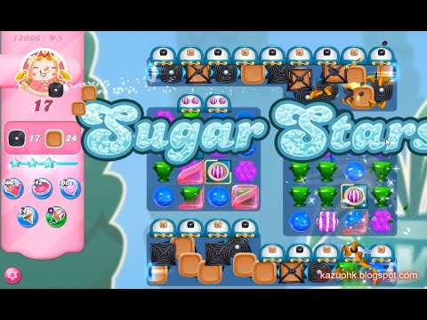 Candy Crush Saga Level 12666 (Sugar stars, No boosters)